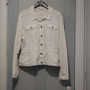 Sonoma white jean jacket